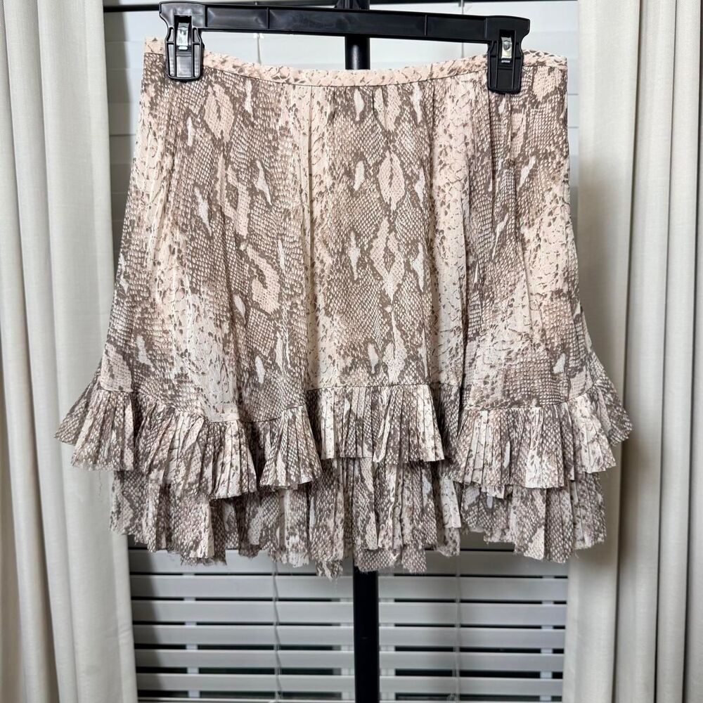 Fringe Ruffle Skirt - Picture 1 of 6